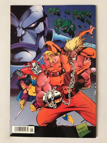 Los Hombres X X-men Alpha Marvel Comics Vid 2002 Scott Lobde (Usado)