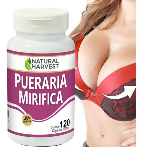 Pueraria Mirifica 120 Capsulas De 500 Mg. Super Concentrado.