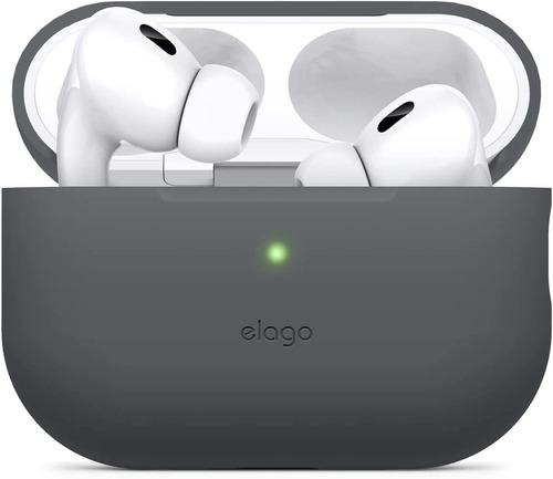 Funda De Silicona Para AirPods Pro 2 Elago En Gris