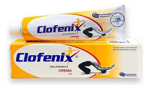 Clofenix Diclofenaco 1% Crema / Tubo C/60g 
