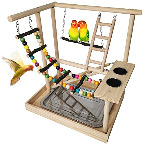 Parrots Playground, Gimnasio De Juego Pájaros, Platafo...