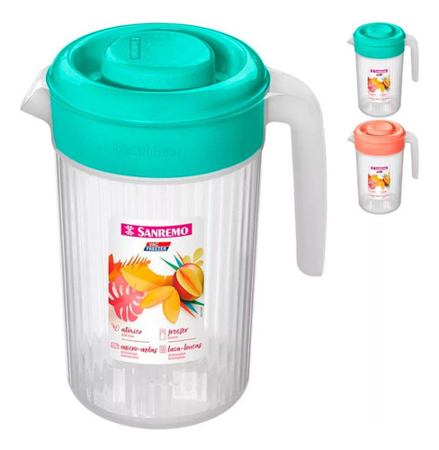 Jarra 2 Litros Para Suco Água Verde