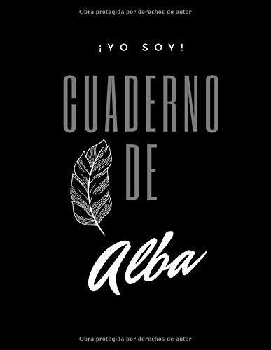 ¡yo Soy! Cuaderno De Alba - Tipo De Hoja Blanca - Tamaño Gra