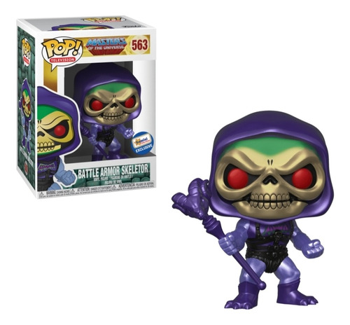 Funko Pop Battle Armor Skeletor Masters Of The Universe 