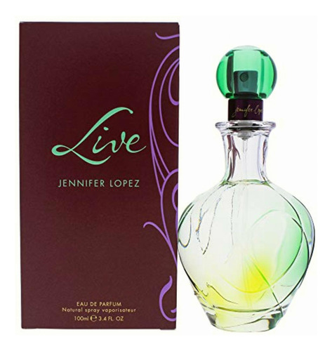 Live By Jennifer Lopez For Women. Spray 3.4 Oz.