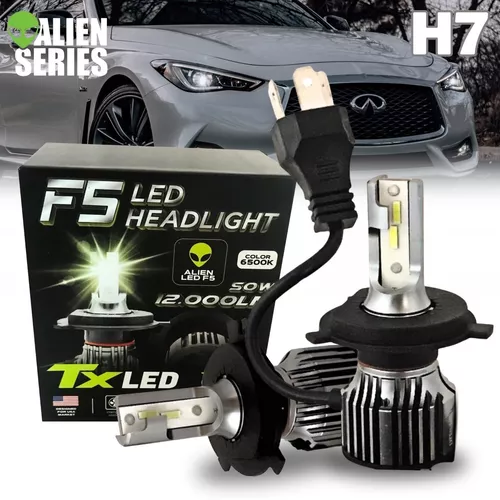 Kit Lampara Led H7 Cree Blancas 6000K 24v – Multishop Uruguay