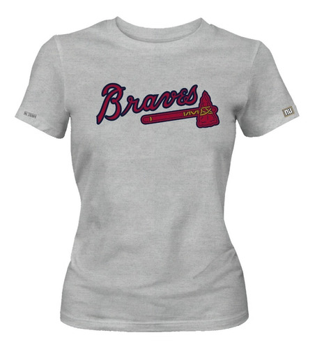 Camiseta Los Bravos De Atlanta Atlanta Braves Beisbol Ikrd