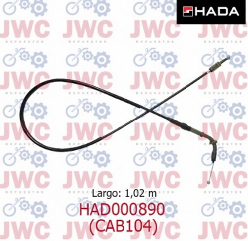 Cable Acelerador Benelli 250 Tnt Hada Cab104