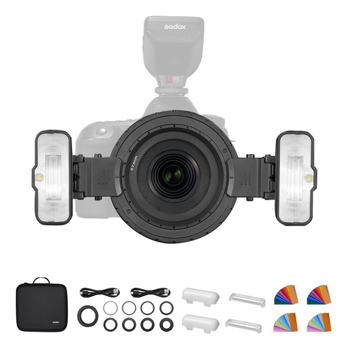 Kit Macro Flash Mf12-k2 Con Disparador Inalámbrico X2t-n 2.4