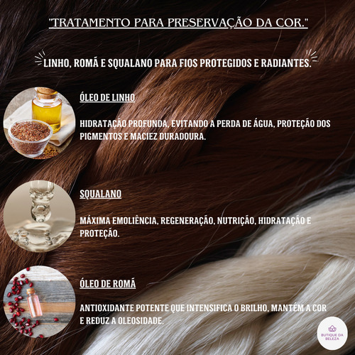 Shampoo Condicionador Mab Color Shield 1000ml Pós Coloração