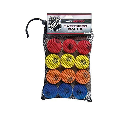 Franklin Sports Nhl Hockey Espuma Mini Balls - 12 Paquete