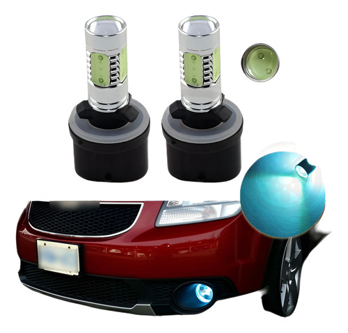 Aqua Blue 2 × 880 899 Cob Led Lente Bombillas Coche Carro Lu