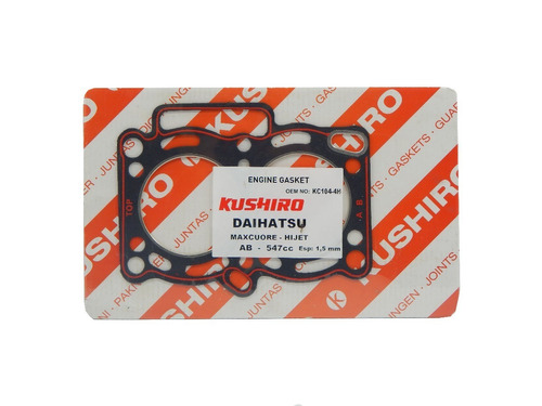 Junta Tapa Cilindros Daihatsu Maxcuore Ab 500cc 2.5mm