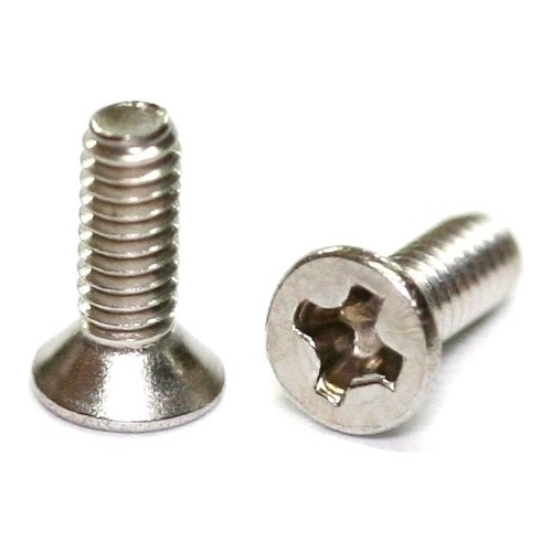 Tornillo Para Electronica M2 X 6mm Acero X 50 Unidades