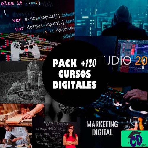 Pack De 150 Cursos Digitales 