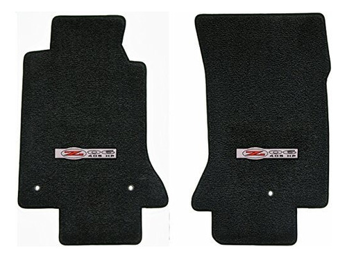 Tapetes - ******* C5 Corvette Black 2pc Floor Mats - Z06 Log