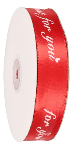 Cinta De Tela Satinada De 100 Yardas, 2,5 Cm De Ancho, Solo
