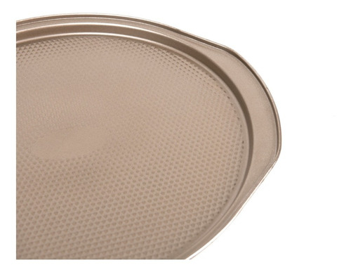Imagen 3 de 3 de Maestro De Cocina - Molde Para Pizza Linea Golden 33cm