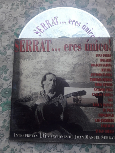 Joan Manuel Serrat Cd Tributo Serrat Eres Unico Vol.1 Orig