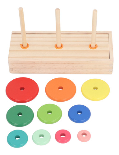 Juego De Rompecabezas Intellectual Toy Brain Toy Wooden Towe