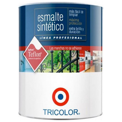 Esmalte Sintético Brillante 1/4 Gl Azul Pacífico Tricolor