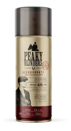 Desodorante Peaky Blinders Proteção 48h 200ml Don Alcides