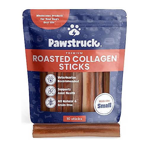 All Natural 5-6  Roasted Collagen Sticks For Dogs - Gra...