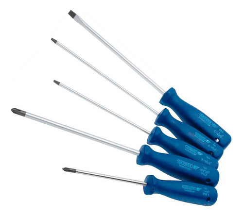 Jogo Chave De Fenda Simples E Cruzada 150-160s Gedore