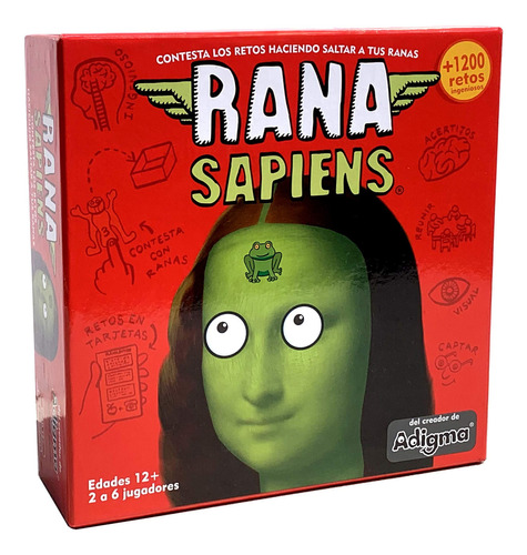 Rana Sapiens Juego De Mesa Ingenioso Del Creador De Adigma