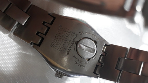 Relogio Lote 17 Vintage De Pulso Swatch Feminino Irony