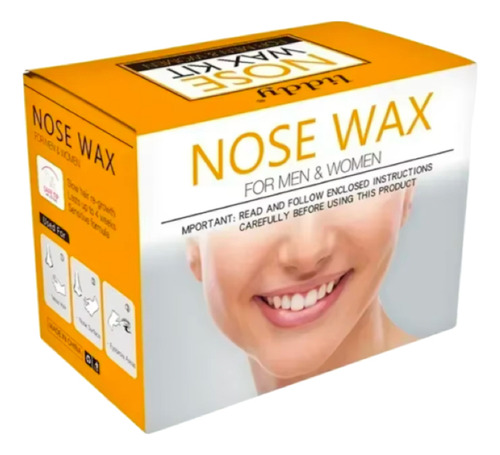 Kit Cera Depilación Elimina Vello Nariz Oreja Bigote Unisex