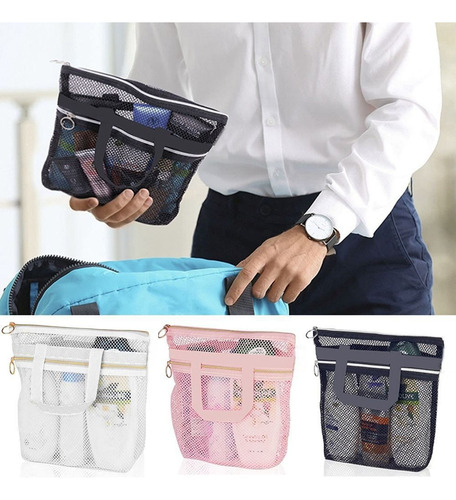 Bolso De Ducha Portátil Para Artículos De Tocador De Viaje