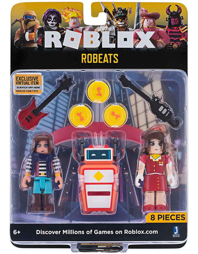 Conjunto De Figuras Roblox 8 Peças Robeats - Sunny 2213
