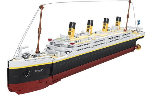 Juego De Bloques De Construcción Dovob Modelo Titanic, 2022