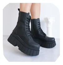 Comprar Borcegos Mujer Bota Acordonada Livianos Comodos Procyon