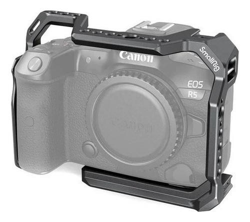 Gaiola Cage Smallrig 2982 Para Canon Eos R5 E Eos R6 Cor Cinza