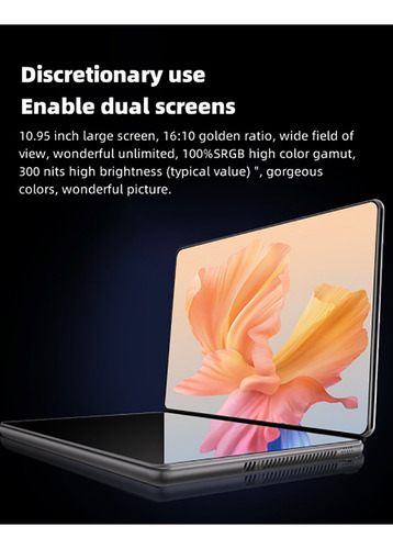 Laptop Ds18 2 En 1 Con Doble Pantalla Táctil Plegable - 32 G
