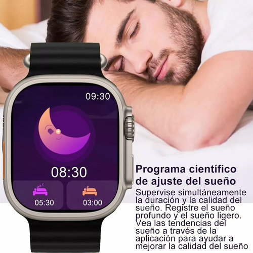 Reloj Inteligente Ultra Recargable Inalámbrico Deporte