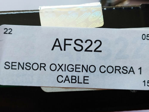 Sensor Oxigeno Corsa Cable Morado 1 Cable 1 Pin Herko 25ver