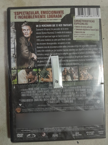 Dvd - Diamante De Sangre - Leonardo Dicaprio/ Sellada
