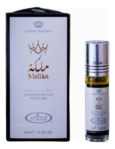 Malika Perfume Al Rehab 6 Ml Ambar,citrico,lavanda,vetiver