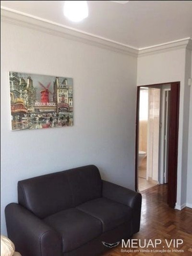 Imagem 4 de 21 de Apartamento Com 1 Dormitórios Para Venda Em Santos - José Menino - Jm840 - 32392806
