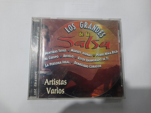 Cd Los Grandes De La Salsa En Formato Cd