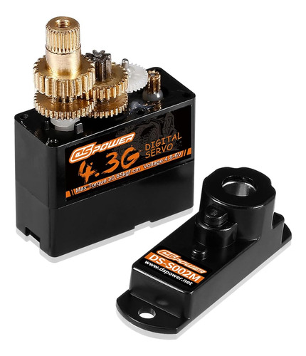 2pcs 4.3g Mini Servo, Rc Micro Digital Servo Motor Metal Gea