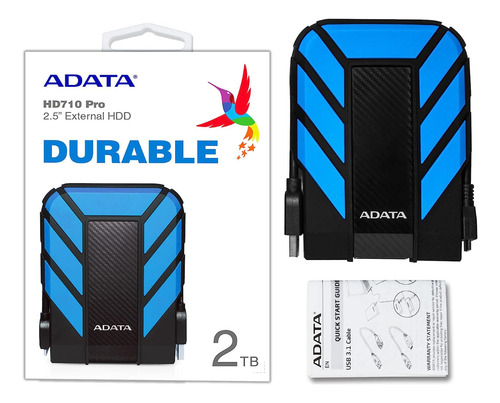 Disco Duro Externo Adata Hd710 Pro Ahd710p-2tu31 2tb