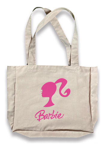 Bolsa De Lona Barbie De Desenho Animado Premium