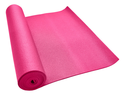 Colchoneta Yoga Mat Fit Pilates 1.8m X 60cm - 6mm Grosor Color Rosa