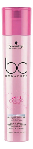 Shampoo Bonacure Ph4.5 Color Freeze Silver Schwarzkopf 250ml