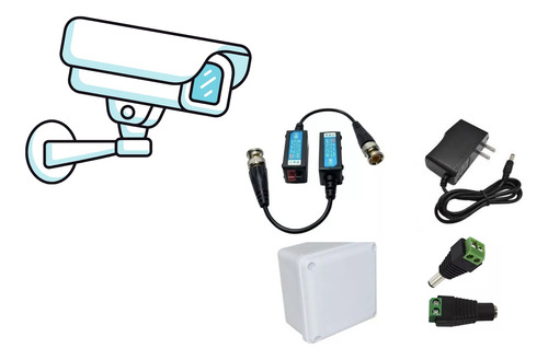 Kit Accesorios Para Cámaras De Seguridad Cctv