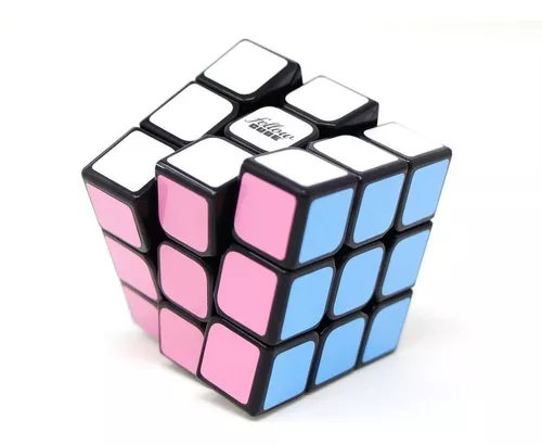 Cubo Mágico 3x3x3 Fellow Cube P&B - Cuber Brasil - Wandinha